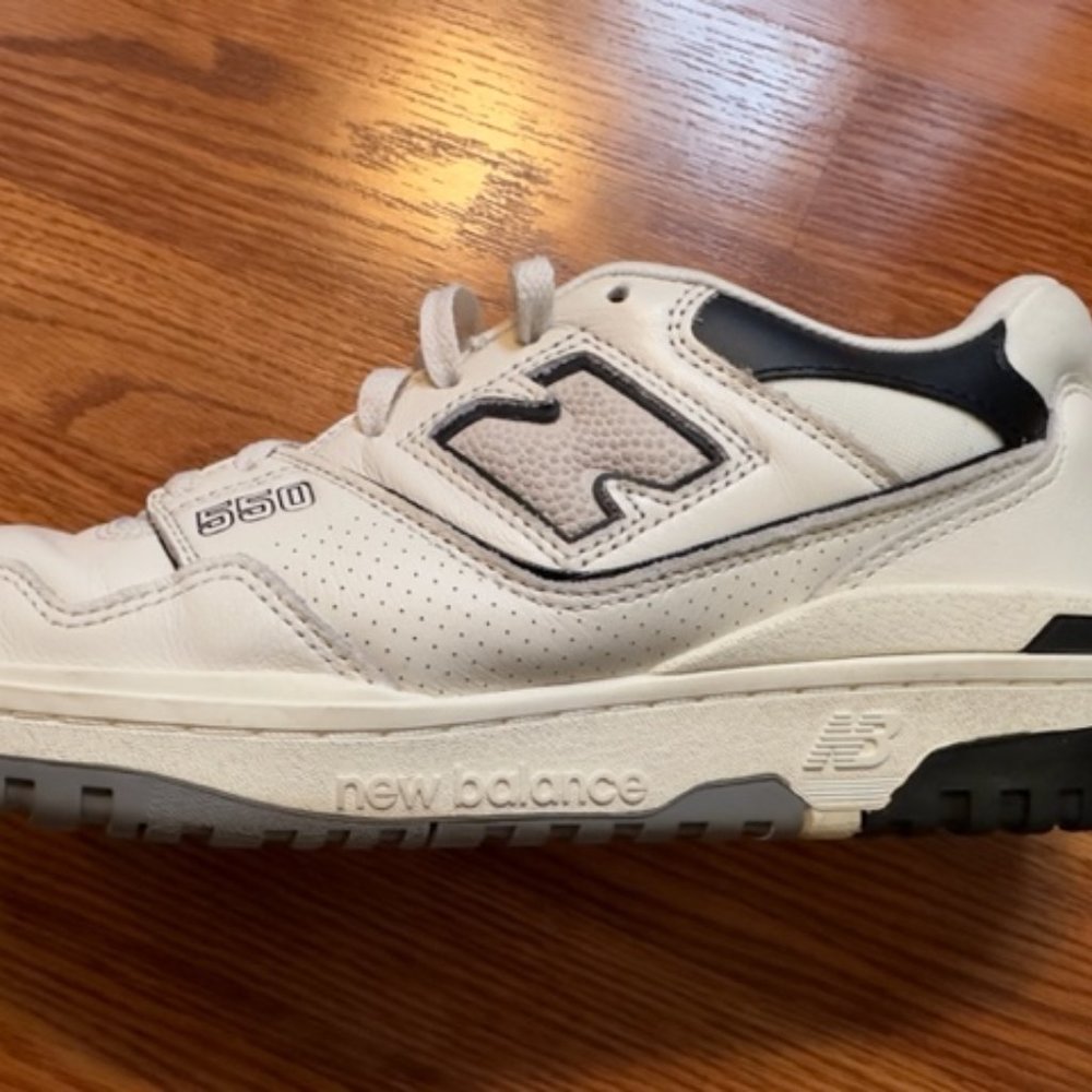 New Balance 550 'Sea Salt Black' - Barely Worn - Size 10.5 - Picture 3 of 8